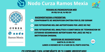 Inscripción nodo Curza